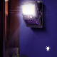 Lampe Murale Solaire Extérieure Anti Moustiques Avec Détecteur De Mouvement Pince Et Éclairage Violet - www.yonis-shop.com