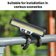 Lampe Solaire Extérieure Avec Détecteur De Mouvement Étanche Panneau Monocristallin Batterie 1800 mAh - www.yonis-shop.com