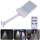 Lampe Solaire LED Plate Avec Télécommande Et Support 800 lm 48 LED IP65 Autonomie 8 h