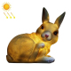 Lampe Solaire Animale Pour Jardin En Résine Transparente LED 8 Heures IP44 Avec Capteur De Lumière - www.yonis-shop.com