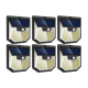 Lampes Solaires Murales Extérieures Lot De 6 À Détecteur De Mouvement 159 LED IP44 Pour Jardin