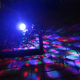 Lampe Solaire De Jardin Rotative Multicolore LED RGB Avec Batterie Rechargeable Installation Sur Piquet Ou Murale - www.yonis...
