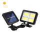 Lampe Murale Solaire Extérieure Pour Jardin À Détecteur De Mouvement Panneau Déporté 128 COB Étanche - www.yonis-shop.com