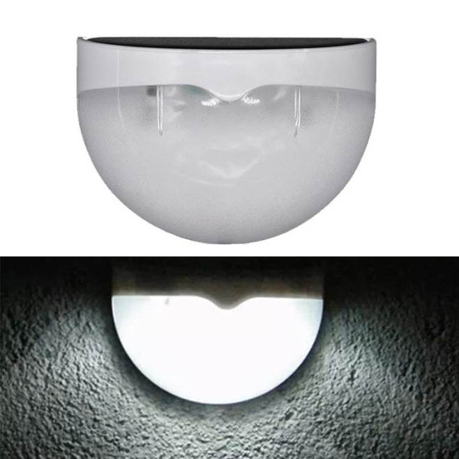 Applique Murale Solaire Extérieure 6 LED À Détection De Lumière Éclairage Automatique La Nuit IP55 Sans Câblage - www.yonis-s...