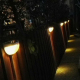 Applique Murale Solaire Extérieure 6 LED À Détection De Lumière Éclairage Automatique La Nuit IP55 Sans Câblage - www.yonis-s...