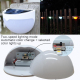 Applique Murale Solaire Extérieure 6 LED À Détection De Lumière Éclairage Automatique La Nuit IP55 Sans Câblage - www.yonis-s...