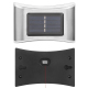 Applique Murale Solaire LED Extérieure Pour Jardin 6 LED IP65 Avec Allumage Automatique Et 3 Niveaux De Luminosité - www.yoni...