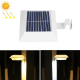 Lampe Murale Solaire 12 LED Extérieure Pour Escaliers Et Jardins IP65 Allumage Automatique 6 À 12 H Lumière Blanche - www.yon...
