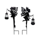 Lampe Solaire De Jardin 2 En 1 Pour Pelouse Et Cour Avec LED Étanche IP44 51 X 21 Cm - www.yonis-shop.com