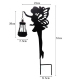 Lampe Solaire De Jardin 2 En 1 Pour Pelouse Et Cour Avec LED Étanche IP44 51 X 21 Cm - www.yonis-shop.com