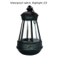 Lampe Solaire De Jardin 2 En 1 Pour Pelouse Et Cour Avec LED Étanche IP44 51 X 21 Cm - www.yonis-shop.com