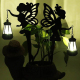 Lampe Solaire De Jardin 2 En 1 Pour Pelouse Et Cour Avec LED Étanche IP44 51 X 21 Cm - www.yonis-shop.com