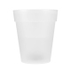 Pot De Fleurs Lumineux Solaire LED Pour Jardin Et Cour IP44 4 LED Lumière Blanche 19 Cm - www.yonis-shop.com
