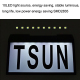 Lampe Solaire LED Extérieure Pour Mur Et Jardin IP65 10 LED À Allumage Automatique Panneau Polycristallin - www.yonis-shop.com