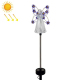 Lampe Solaire De Jardin Décorative À Planter Recharge Automatique Le Jour Éclairage Nocturne IP44