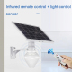 Lot De 2 Appliques Murales Solaires Pour Jardin Étanches IP65 Avec Panneau Orientable Autonomie 10 À 12 H - www.yonis-shop.com