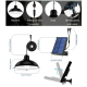 Lampe Solaire LED Suspendue IP65 Extérieure Intérieure Lumière Chaude Télécommande 3 Intensités Réglables - www.yonis-shop.com