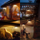 Lampe Solaire LED Suspendue Intérieure Et Extérieure IP65 Avec Télécommande 3 Intensités Et Panneau Orientable - www.yonis-sh...