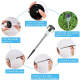 Lampes Solaires De Jardin LED Extérieur Lot De 10 Étanches IP65 Avec Détecteur De Lumière Autonomie 8 Heures Lumière Blanche ...