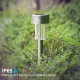 Lampes Solaires De Jardin LED Extérieur Lot De 10 Étanches IP65 Avec Détecteur De Lumière Autonomie 8 Heures Lumière Blanche ...