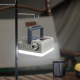 Lampe De Camping LED Solaire Rechargeable USB Type-C Avec Crochet Double Éclairage Batterie Externe Et Étanchéité IPX4 - www....