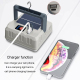 Lampe De Camping LED Solaire Rechargeable USB Type-C Avec Crochet Double Éclairage Batterie Externe Et Étanchéité IPX4 - www....