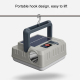 Lampe De Camping LED Solaire Rechargeable USB Type-C Avec Crochet Double Éclairage Batterie Externe Et Étanchéité IPX4 - www....