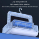 Lampe De Camping LED Solaire Rechargeable USB Type-C Avec Crochet Double Éclairage Batterie Externe Et Étanchéité IPX4 - www....