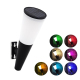 Lampe Murale Solaire Extérieure RGB Pour Jardin Étanche IP65 Avec Allumage Automatique Sans Câblage