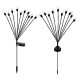 Lampes Solaires De Jardin Style Lucioles Lot De 2 Étanches 10 Têtes Colorées Allumage Automatique 8 À 12 h - www.yonis-shop.com