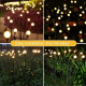 Lampes Solaires À Lucioles Pour Jardin 2 Lots 10 Têtes Lumière Chaude Étanches À Allumage Automatique 8 À 12 H - www.yonis-sh...