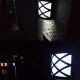Lampe Murale Solaire LED Extérieure Pour Jardin 120 Lumens IP44 Lumière Blanche Allumage Automatique Éclairage 6 À 8 Heures -...