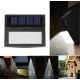 Lampe Solaire Murale Extérieure 6 LED Pour Jardin Détection De Lumière Et De Son Étanche IP65 Lumière Blanche - www.yonis-sho...