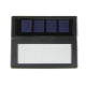 Lampe Solaire Murale Extérieure 6 LED Pour Jardin Détection De Lumière Et De Son Étanche IP65 Lumière Blanche - www.yonis-sho...