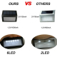 Lampe Solaire Murale Extérieure 6 LED Pour Jardin Détection De Lumière Et De Son Étanche IP65 Lumière Blanche - www.yonis-sho...