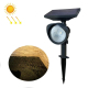 Lampe Solaire De Jardin À LED RGB Lumière Chaude 2800K Batterie Lithium 2400 mAh IP55 Pour Pelouse - www.yonis-shop.com
