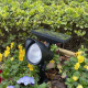Lampe Solaire De Jardin À LED RGB Lumière Chaude 2800K Batterie Lithium 2400 mAh IP55 Pour Pelouse - www.yonis-shop.com