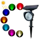 Lampe Solaire De Jardin À LED RGB Lumière Chaude 2800K Batterie Lithium 2400 mAh IP55 Pour Pelouse - www.yonis-shop.com