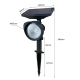 Lampe Solaire De Jardin À LED RGB Lumière Chaude 2800K Batterie Lithium 2400 mAh IP55 Pour Pelouse - www.yonis-shop.com