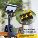 Lampe Solaire Extérieure À Détection De Mouvement 92 LED IP65 À Clip Et Tête Orientable À 360° - www.yonis-shop.com