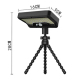 Lampe Solaire Extérieure À Détecteur De Mouvement IP65 92 LED Tête Orientable À 360° Recharge Solaire Et USB - www.yonis-shop...