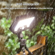 Lampe Solaire Extérieure À Détecteur De Mouvement IP65 92 LED Tête Orientable À 360° Recharge Solaire Et USB - www.yonis-shop...