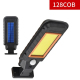 Lampe Murale Solaire LED Extérieure À Détection De Mouvement IP65 128 COB Pour Cour Jardin Et Piscine - www.yonis-shop.com