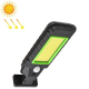 Lampe Murale Solaire LED Extérieure À Détection De Mouvement IP65 128 COB Pour Cour Jardin Et Piscine - www.yonis-shop.com
