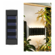 Lampe Murale Solaire Extérieure Étanche IP65 À Éclairage Haut Et Bas Avec Détecteur Crépusculaire Pour Jardinത്ഥ - www.yonis-...