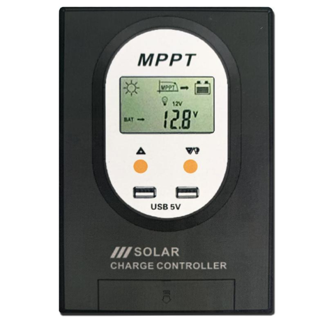 Régulateur De Charge Solaire MPPT 40 A À Reconnaissance Automatique 12 V 24 V Avec Écran HD - www.yonis-shop.com