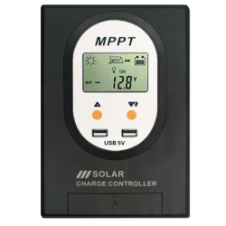 Contrôleur De Charge Solaire MPPT 60A Pour Systèmes 12V 24V Avec Écran LCD USB Et Protection Anti Inversion