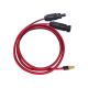 Câble De Charge Solaire XT60 Femelle Vers MC4 Mâle Femelle Pour Panneau Solaire Et Station Portable 12 AWG en Cuivre Étamé