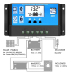 Contrôleur De Charge Solaire 12/24 V 10 À 60 A Avec Écran LCD Double USB 5 V 3 A Pour Éclairage Solaire - www.yonis-shop.com