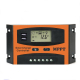 Contrôleur De Charge Solaire MPPT 12V 24V Avec Identification Automatique Double USB Écran LCD Et Protections